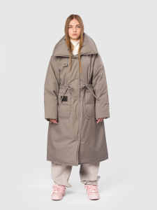 Пальто Селена 100 гр., серый