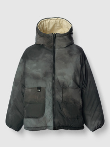 Куртка Эос TF150, принт storm/латте