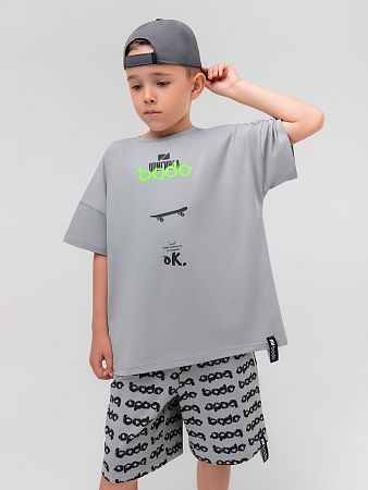 Костюм, серый